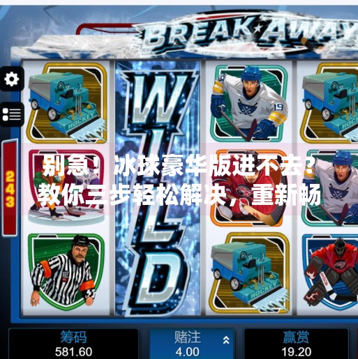 别急！冰球豪华版进不去？教你三步轻松解决，重新畅玩冰球世界！突破冰球豪华版进不去